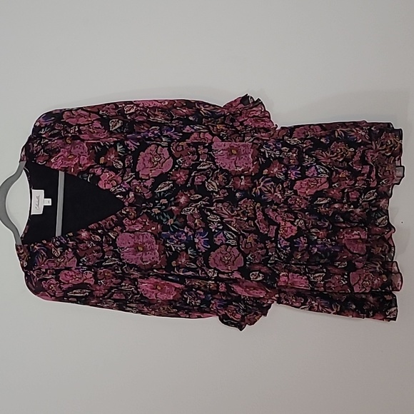 Cleobella Dresses & Skirts - Cleobella flowy shift dress Sz XS Lined Ruffled Floral